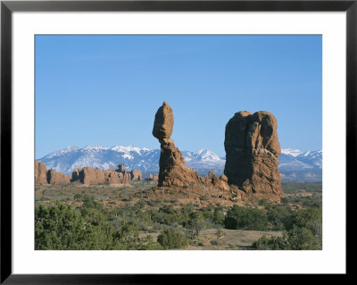 Balanced Rock And Formations Shaped By Erosion, Arches National Park by Taylor S. Kennedy Pricing Limited Edition Print image