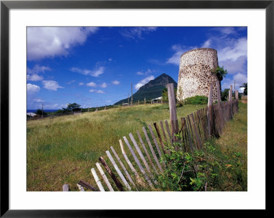 Sugar Mill Ruins Along Pitons Natural Trail, St. Lucia, Caribbean by Greg Johnston Pricing Limited Edition Print image