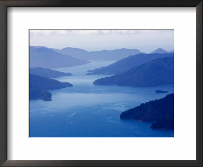 Queen Charlotte Sound, South Island, New Zealand by David Wall Pricing Limited Edition Print image