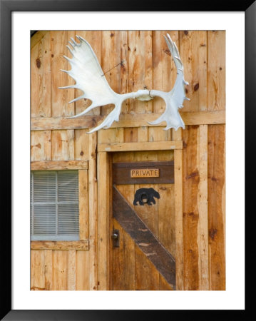 Cabin At Kantishna Roadhouse In Denali National Park, Alaska, Usa by Julie Eggers Pricing Limited Edition Print image