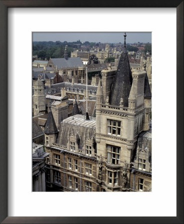 Roofs Of Cambridge Univertisy, Cambridge, England by Nik Wheeler Pricing Limited Edition Print image