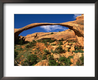 Landscape Arch, Arches National Park, Utah, Usa by Carol Polich Pricing Limited Edition Print image