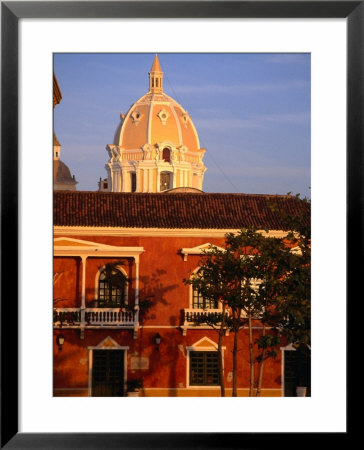 Dome Of Cartagena De Indias Cathedral And Colonial Architecture, Cartagena, Colombia by Alfredo Maiquez Pricing Limited Edition Print image