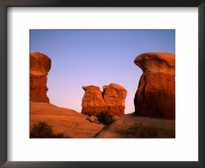 Rock Formations In Devil's Garden, Grand Staircase-Escalante National Monument, Utah, Usa by Mark Newman Pricing Limited Edition Print image