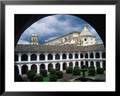 Courtyard Of Colonial-Era Franciscan Monastery, Now An Upmarket Hotel, Popayan, Cauca, Colombia by Krzysztof Dydynski Pricing Limited Edition Print image