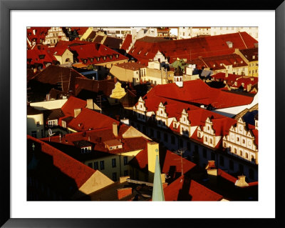 Overhead Of Historic Quarter, Munich, Germany by Krzysztof Dydynski Pricing Limited Edition Print image