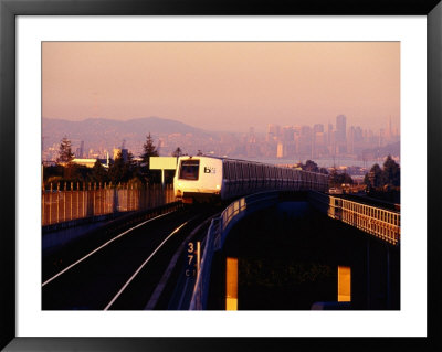 Bay Area Rapid Transit (Bart) Commuter Train, San Francisco, U.S.A. by Curtis Martin Pricing Limited Edition Print image