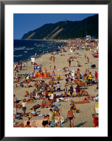 Baltic Beach Life In Poland, Miedzyzdroje, Zachodniopomorskie, Poland by Krzysztof Dydynski Pricing Limited Edition Print image