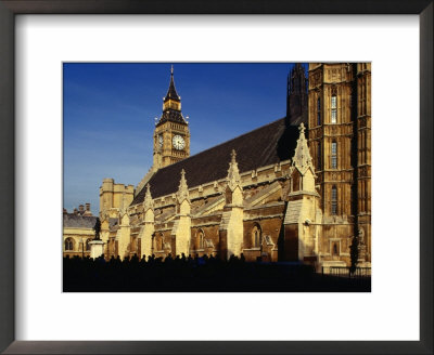 Exterior Of Houses Of Parliament, London, United Kingdom by Johnson Dennis Pricing Limited Edition Print image