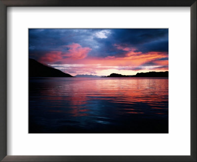 Sunset Over The Isle Of Rum, From Inverie - Knoydart, United Kingdom by Cornwallis Graeme Pricing Limited Edition Print image
