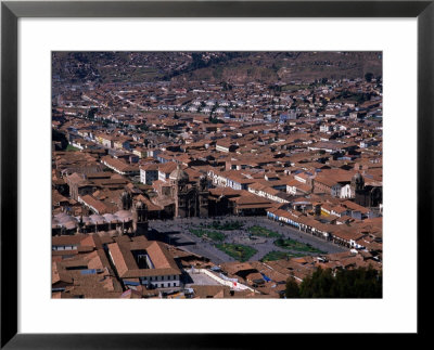 Cityscape Around Plaza De Armas, Cuzco, Peru by Grant Dixon Pricing Limited Edition Print image