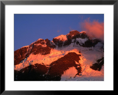 Mt. Sefton In Morning Sun, Mt. Cook National Park, West Coast, New Zealand by Krzysztof Dydynski Pricing Limited Edition Print image