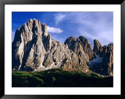 Sassolungo Range In Val Gardena, Dolomiti Di Sesto Natural Park, Italy by Richard Nebesky Pricing Limited Edition Print image