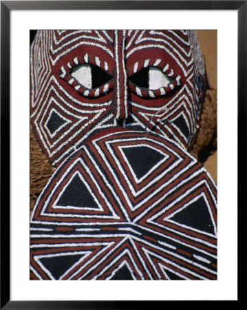 Painted Mask, Victoria Falls Park, Zimbabwe by Jean-Bernard Carillet Pricing Limited Edition Print image