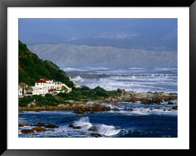 Storm Waves Lash Coast At Island Bay, Wellington, New Zealand by Paul Kennedy Pricing Limited Edition Print image