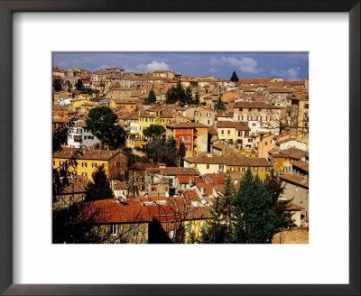 Old Houses And Rooftops, Perugia, Italy by Pershouse Craig Pricing Limited Edition Print image