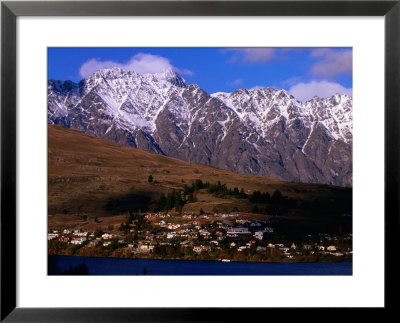The Remarkables Mountains In Background, Queenstown, New Zealand by John Banagan Pricing Limited Edition Print image