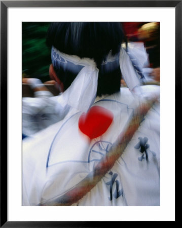 Particiapnts Wait For Start Of Kamigyo-Ku Matsuri, Kyoto, Kinki, Japan, by Frank Carter Pricing Limited Edition Print image