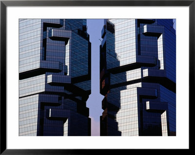 Twin Towers Of Lippo Centre, Hong Kong, China by Krzysztof Dydynski Pricing Limited Edition Print image