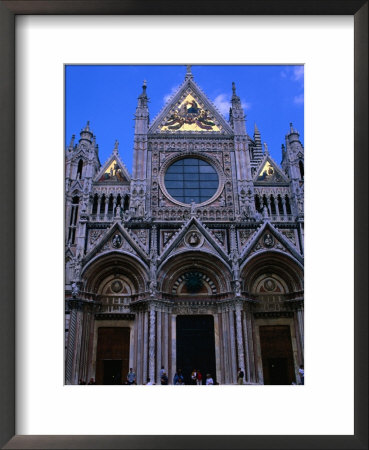 Facade Of Duomo Siena, Tuscany, Italy by John Hay Pricing Limited Edition Print image
