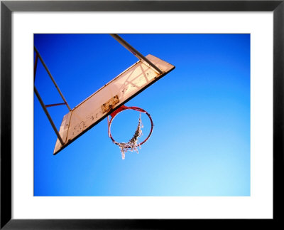 Worn Basketball Hoop, Copenhagen, Denmark by Martin Lladó Pricing Limited Edition Print image