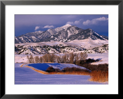 Bridger Mountain Range Near Bozeman, Bozeman, Usa by Carol Polich Pricing Limited Edition Print image