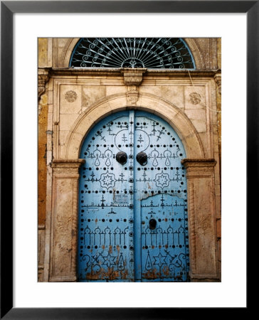 Medina Doorway, Tunis, Tunisia by Pershouse Craig Pricing Limited Edition Print image