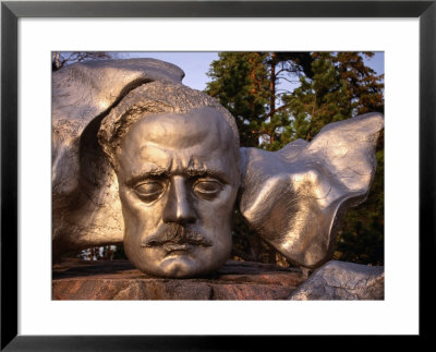 Sibelius Memorial Mask, Helsinki, Finland by Wayne Walton Pricing Limited Edition Print image
