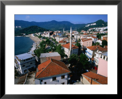 Town Buildings And Black Sea, Amasya, Turkey by Wayne Walton Pricing Limited Edition Print image