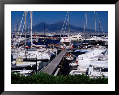 Marina At Borgo Marinaro In Santa Lucia, Naples, Italy by Dallas Stribley Pricing Limited Edition Print image