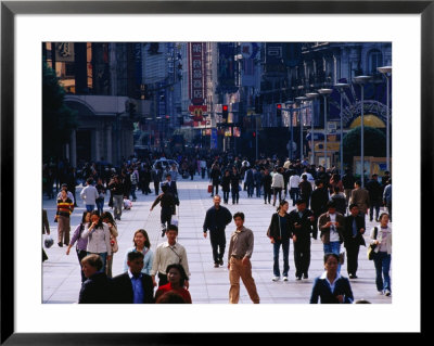 Shopping District Of Nanjing Lu, Shanghai, China by Phil Weymouth Pricing Limited Edition Print image
