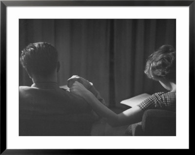 Holding Hands Is A Symbol Of Happy Marriage by Nina Leen Pricing Limited Edition Print image