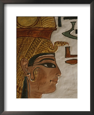 Nefertari Tomb Scenes (Detail), Valley Of The Queens, Egypt by Kenneth Garrett Pricing Limited Edition Print image