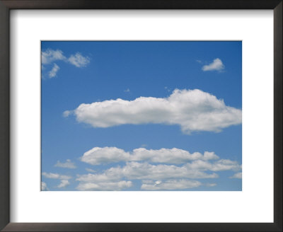 Puffy Cumulus Clouds Dot The Sky On This Crisp Summer Day by Stacy Gold Pricing Limited Edition Print image