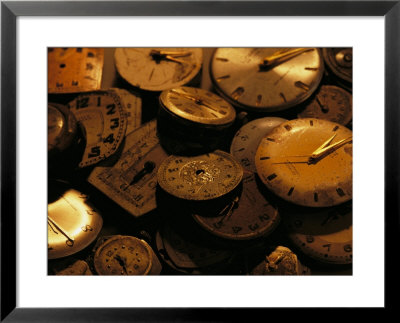 A Still Life Of Old Watch Faces by Joel Sartore Pricing Limited Edition Print image