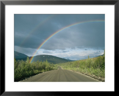 Double Rainbow Over The Denali Highway by Rich Reid Pricing Limited Edition Print image