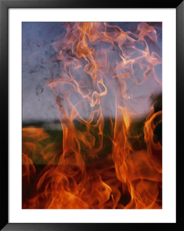Close View Of Fire by Brian Gordon Green Pricing Limited Edition Print image