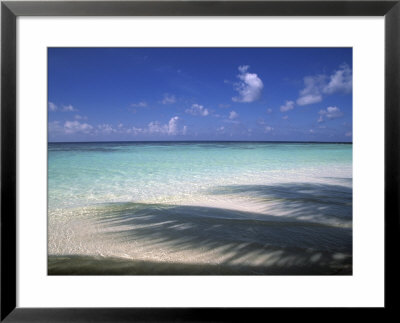 Tropical Beach At Maldives, Indian Ocean by Jon Arnold Pricing Limited Edition Print image