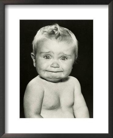 Portrait Of Baby Crying by Ewing Galloway Pricing Limited Edition Print image