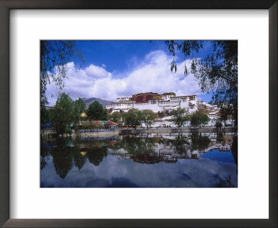 Tibet, Lhasa, Potala Palace by Michele Burgess Pricing Limited Edition Print image