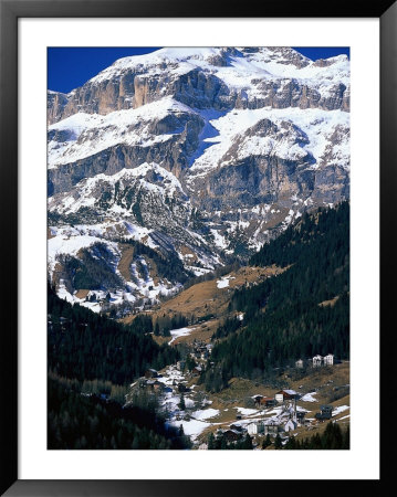 Town Of Renaz In The Dolomites, Italy by Walter Bibikow Pricing Limited Edition Print image
