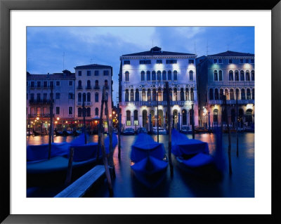 Gondolas, Venice, Italy by Peter Adams Pricing Limited Edition Print image