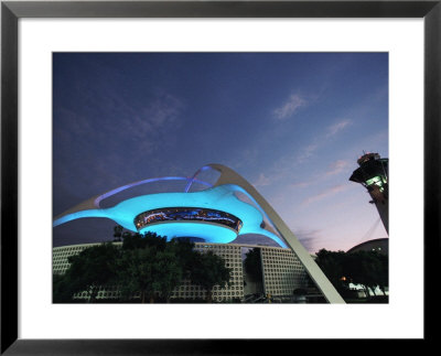 Theme Building And Lax Tower, Los Angeles Airport by Walter Bibikow Pricing Limited Edition Print image