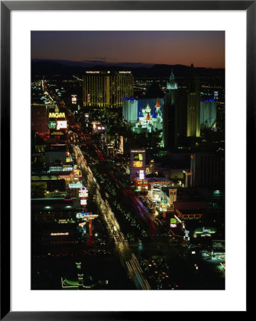 The Strip, Las Vegas Blvd by Walter Bibikow Pricing Limited Edition Print image