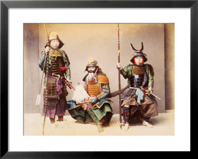 Japanese Samurai Warriors, Circa 1880 by R. P. Kingston Pricing Limited Edition Print image