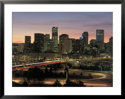 Skyline At Sunrise, Denver, Co by Tom Dietrich Pricing Limited Edition Print image