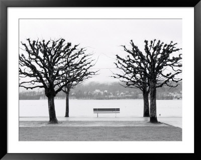 Along Lake Lucerne, Lucerne, Switzerland by Walter Bibikow Pricing Limited Edition Print image