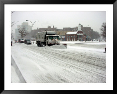 Snow Plow, Nyc, Ny by Paul Katz Pricing Limited Edition Print image
