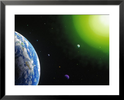 Planets From Space by Ron Russell Pricing Limited Edition Print image