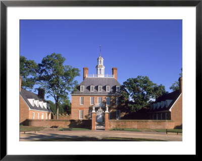 Governor's Palace, Williamsburg, Va by David Ball Pricing Limited Edition Print image